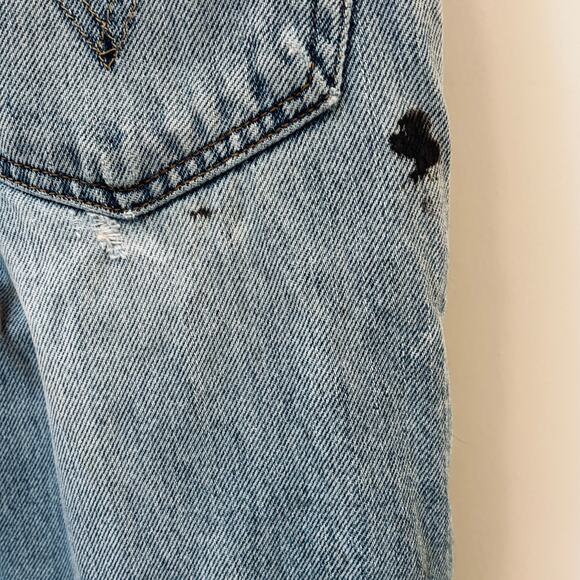 Vintage 550 Levi's Jeans- Well Worn- 34 x 30. - Picture 8 of 10